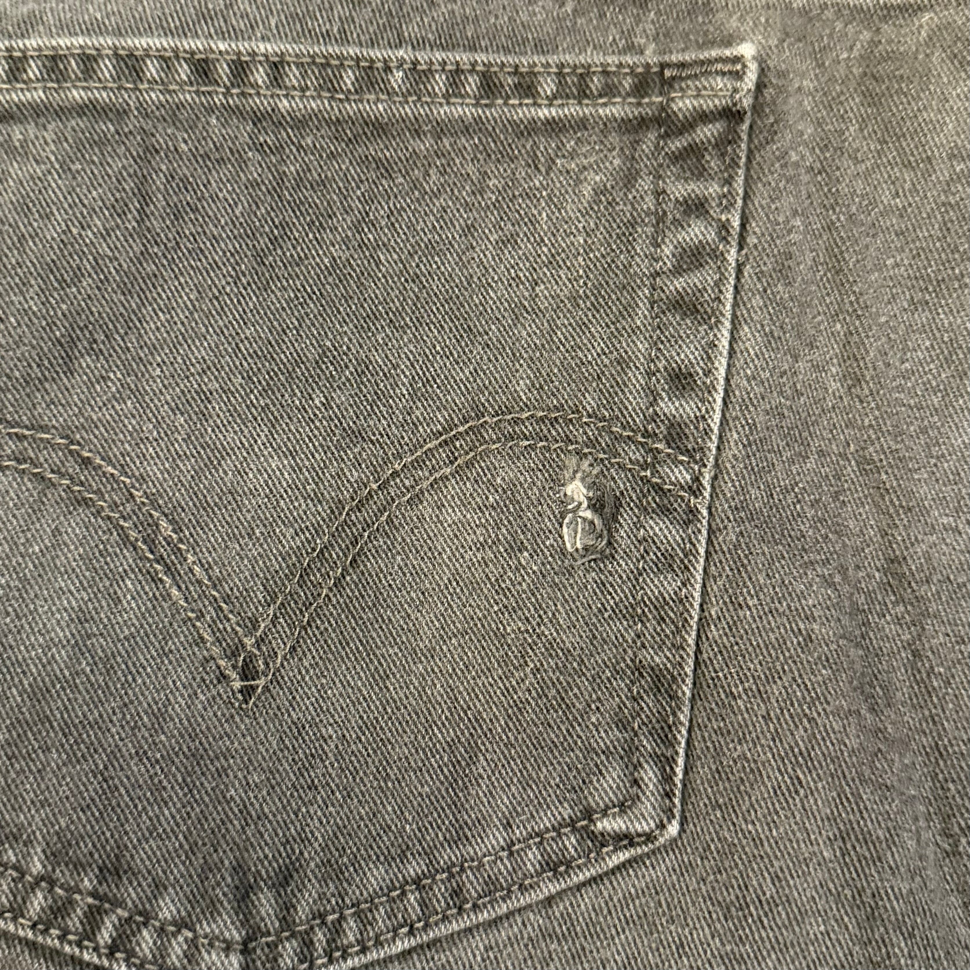 00s levi's 560 デニム ワイド 極太 アメカジ Y2K 海外 ストリート 黒
