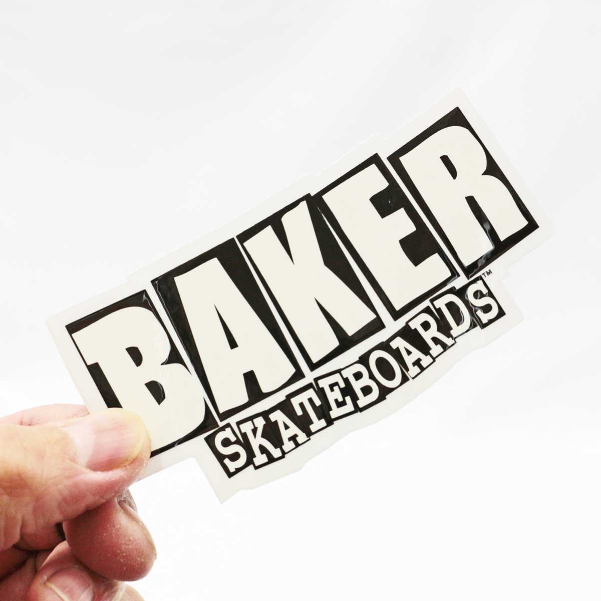 ベイカー スケボー ステッカー ブランドロゴ 10x5cm Baker Brand Logo