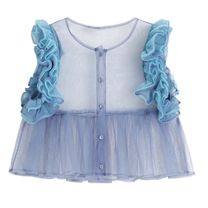 dall frill mesh tops