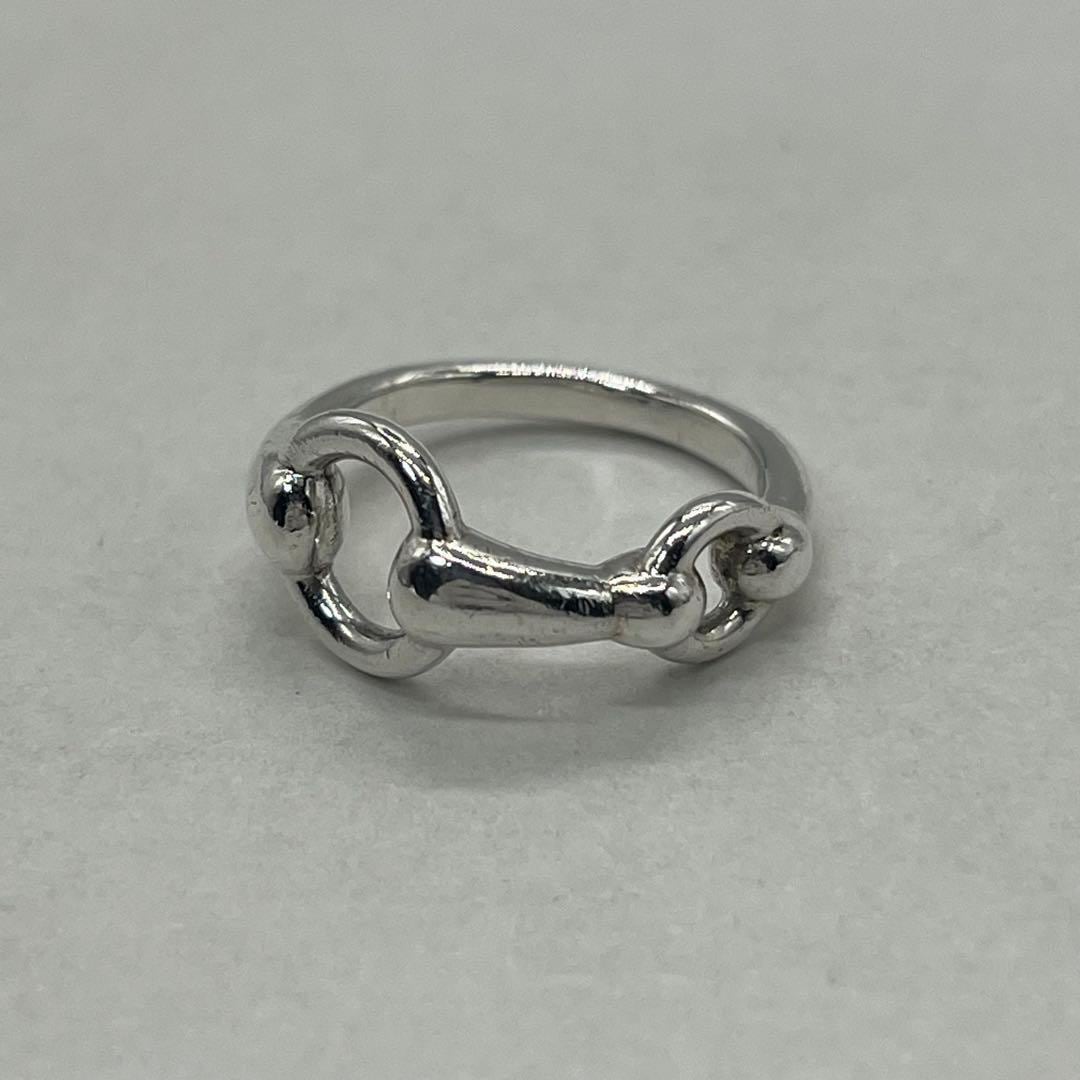 エルメス HERMES ホースビット リング 12号 SV925 ヴィンテージ