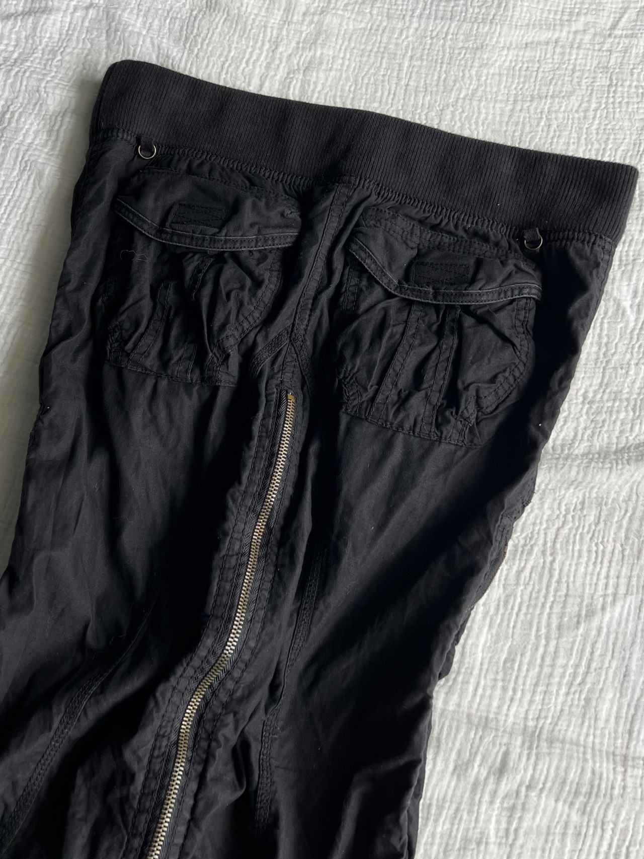 "G.O.A" Zip Gimmick Flared Skirt