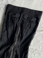 "G.O.A" Zip Gimmick Flared Skirt