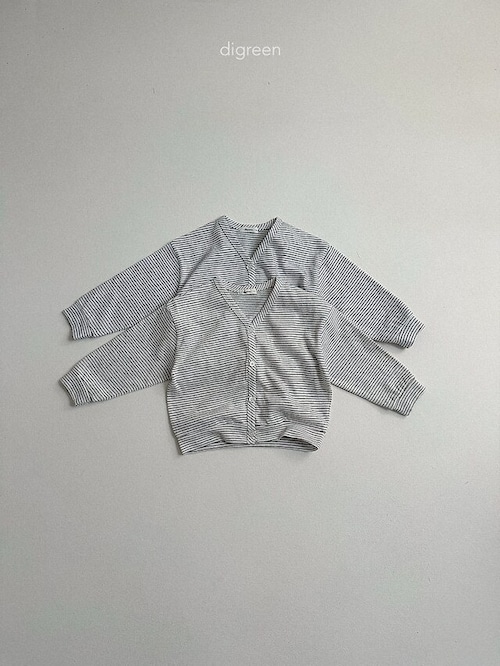 《予約》digreen ¨ stripe cardigan ¨ 26summer