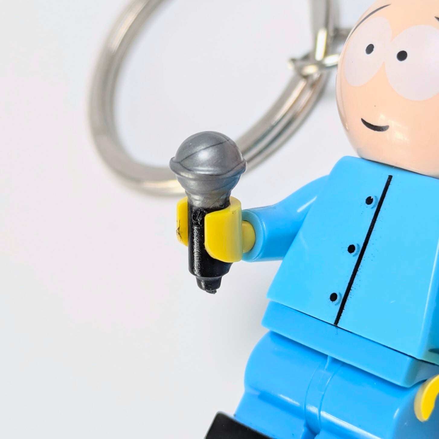 ★ブロックフィギュアキーホルダー★【 South Park ( サウスパーク ) 】バターズ・ストッチ〚アメリカン雑貨 アメトイ〛