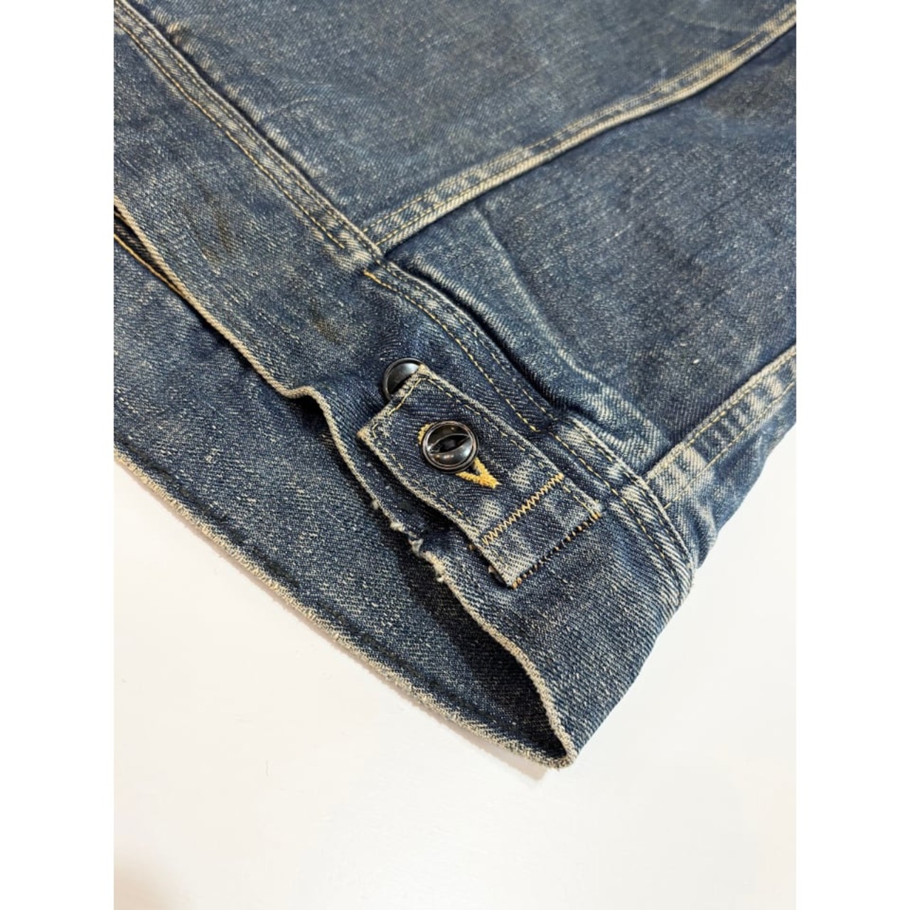 60s Lee 101-LJ "STORM RIDER" DENIM JACKET MADE IN USA  Size 44-REG