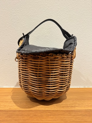 IT2-7 eb.a.gos "丸型バスケット" -BLACK-