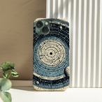 受注生産 iPhoneケース 円形天文盤のクラシック星図｜天体図 STAR050B
