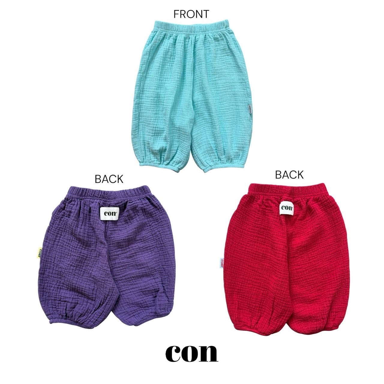 【予約】CON. / バルーンパンツ