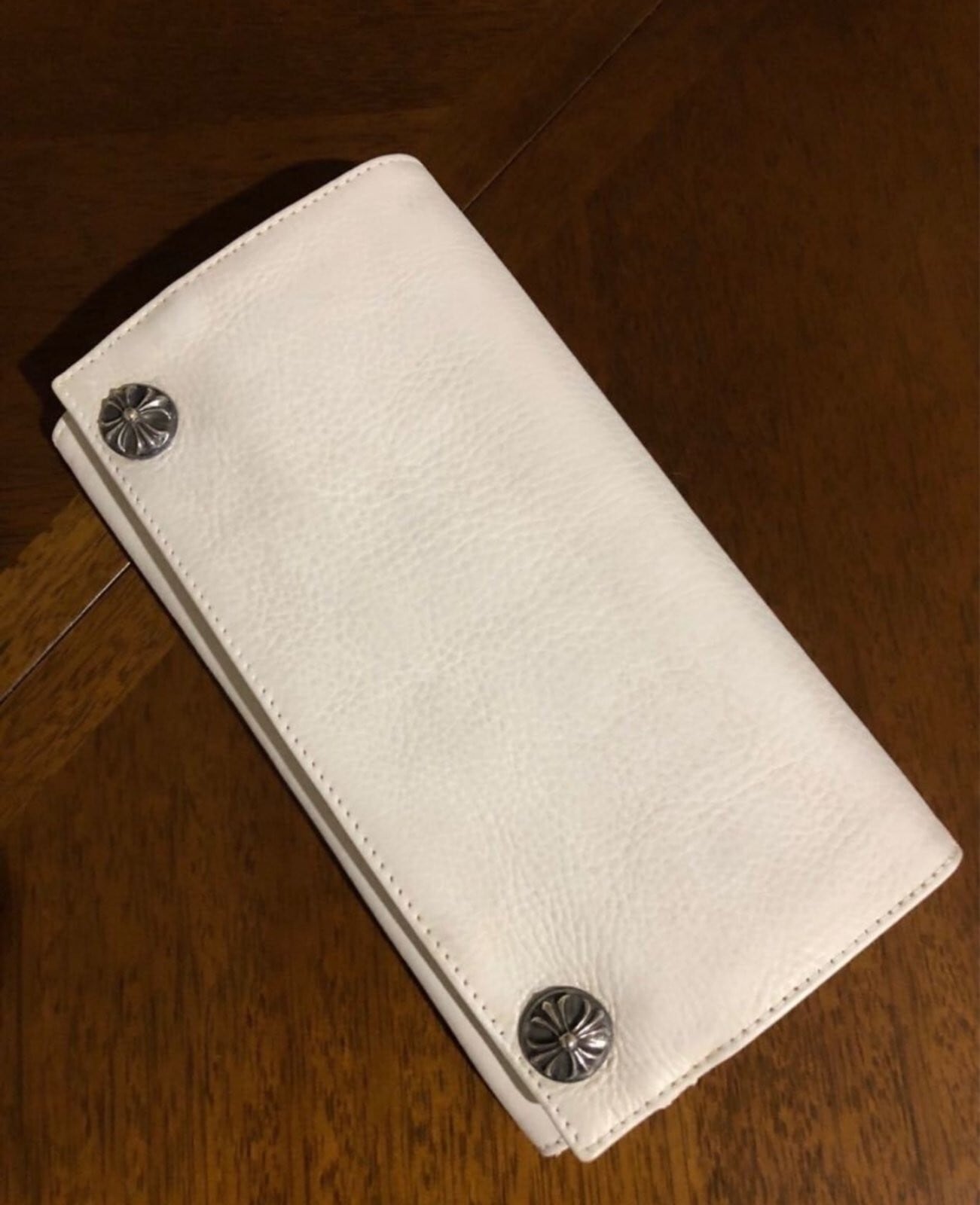 CHROME HEARTS クロムハーツ ロング ウォレット 長財布 ホワイト