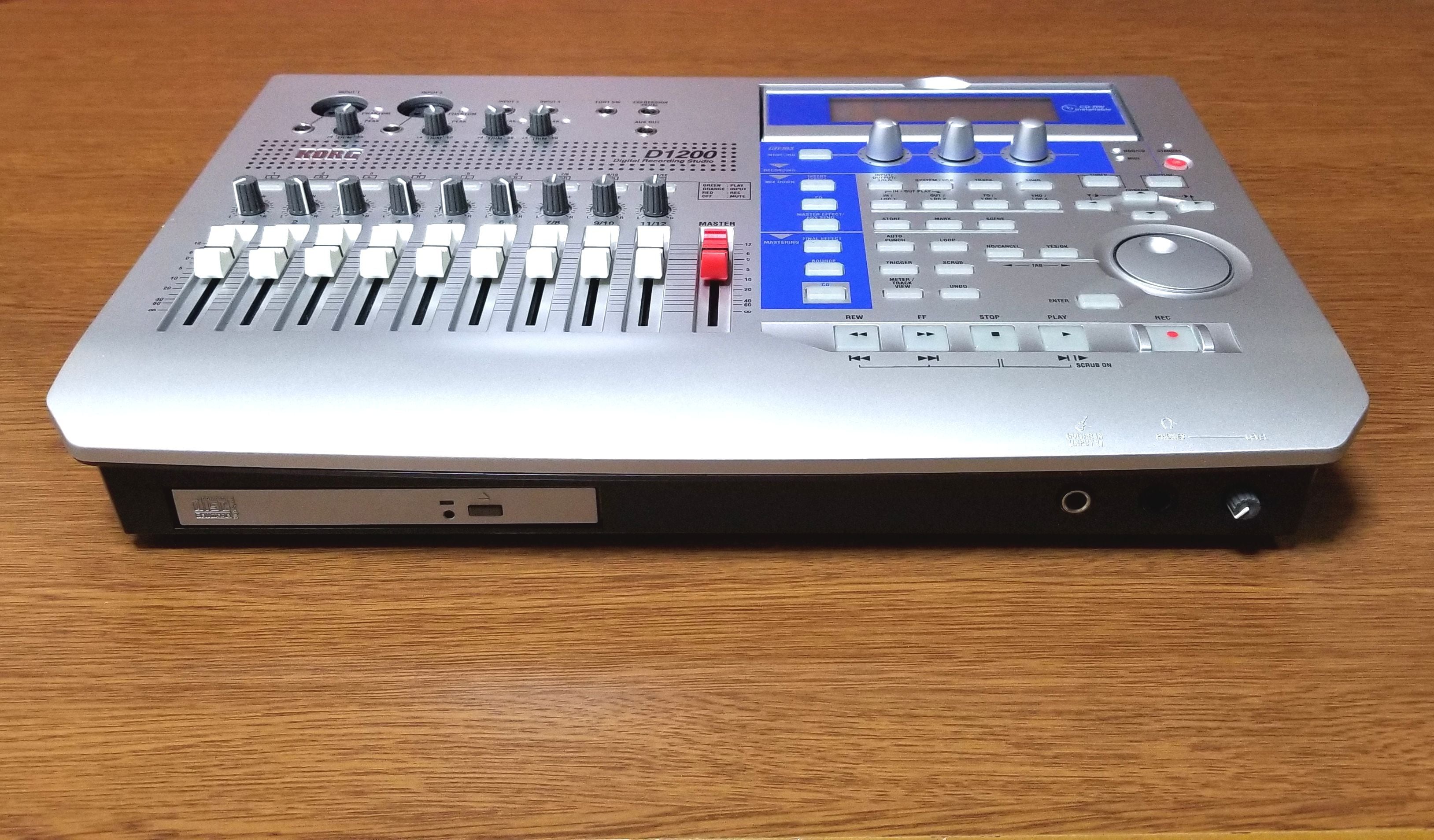 KORG D1200 Digital Recording Studio 完動品・動作保証 | MTR KORG D1200 Digital Recording Studio 完動品・動作保証 | MTR