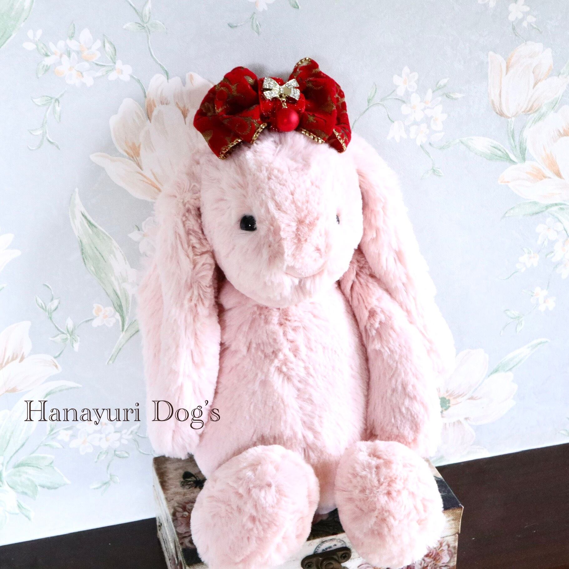 リボン　バレッタ♡ベルベット×ファー♡ピンク♡ハンドメイド e91fe36c90c7095792c080479f8752 その他