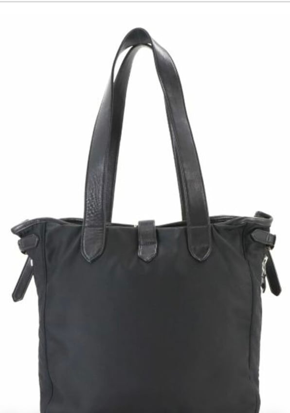 クロムハーツ ガンスリンガー レザー切り替え ナイロントートバッグ ブラック CHROME HEARTS クロムハーツ ガンスリンガー トートバッグ