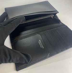 ブルガリ 長財布 メンズ 280922 BLK
