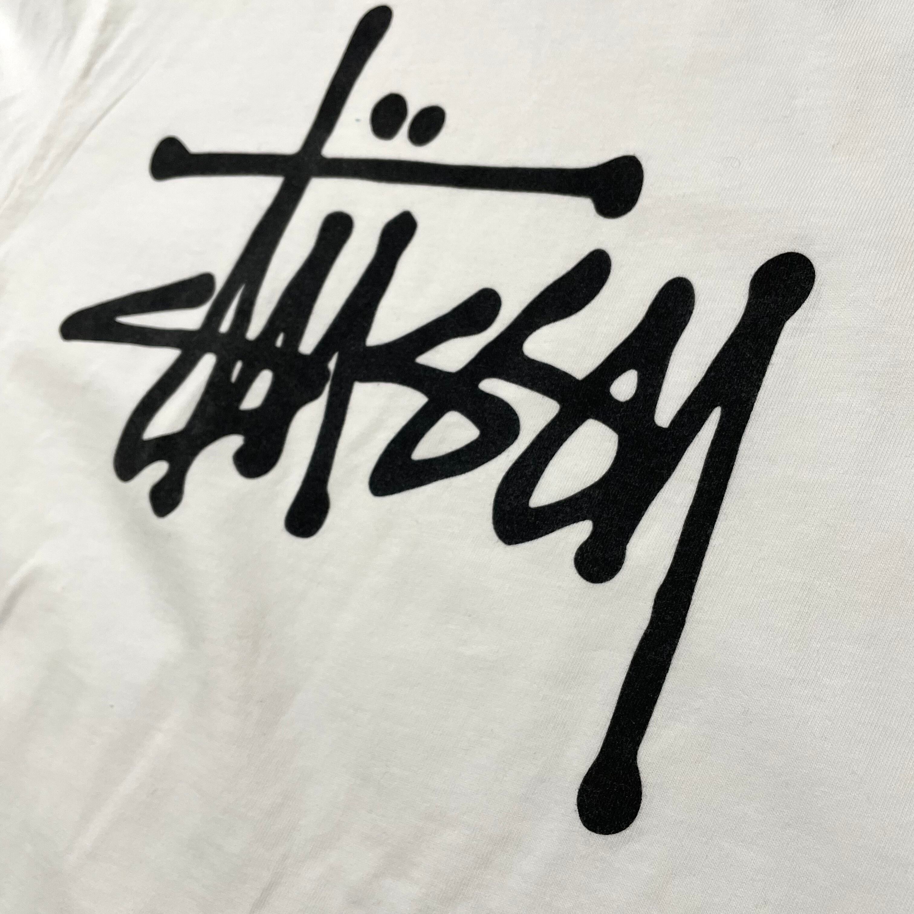 stussy ステューシー ブルゾン L 刺繍ロゴ ワンポイントロゴ フライト