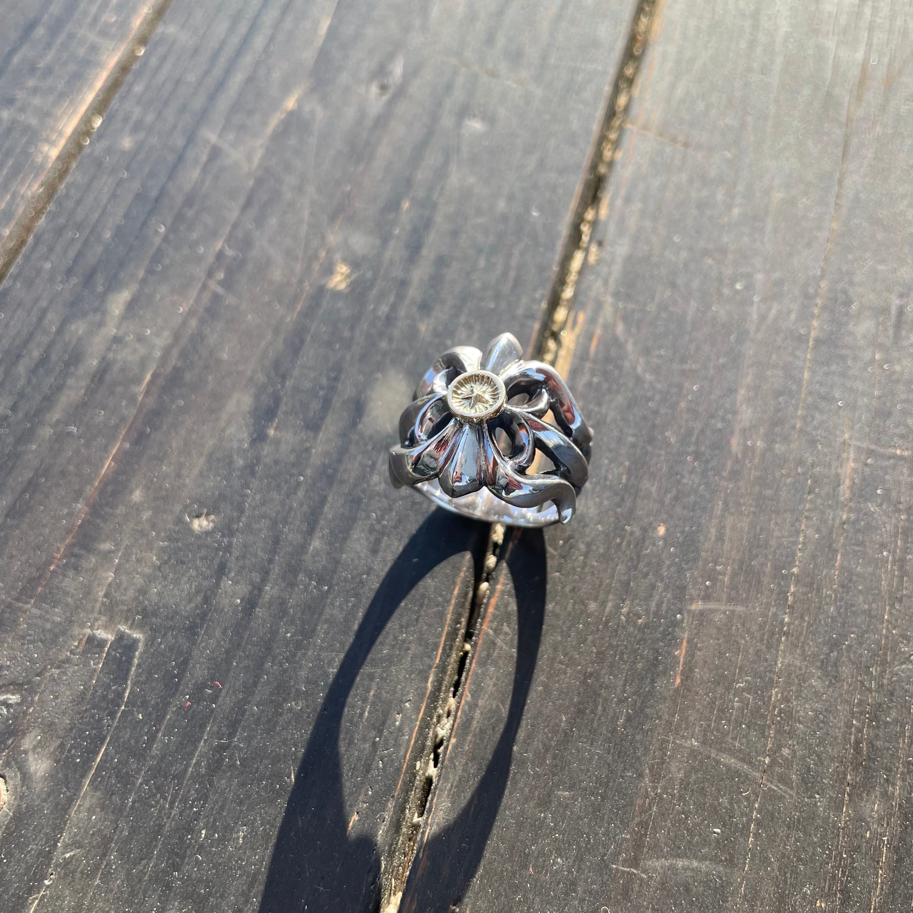 K18 Eagle Head Engraving Bangle | LENNY SILVERSMITH
