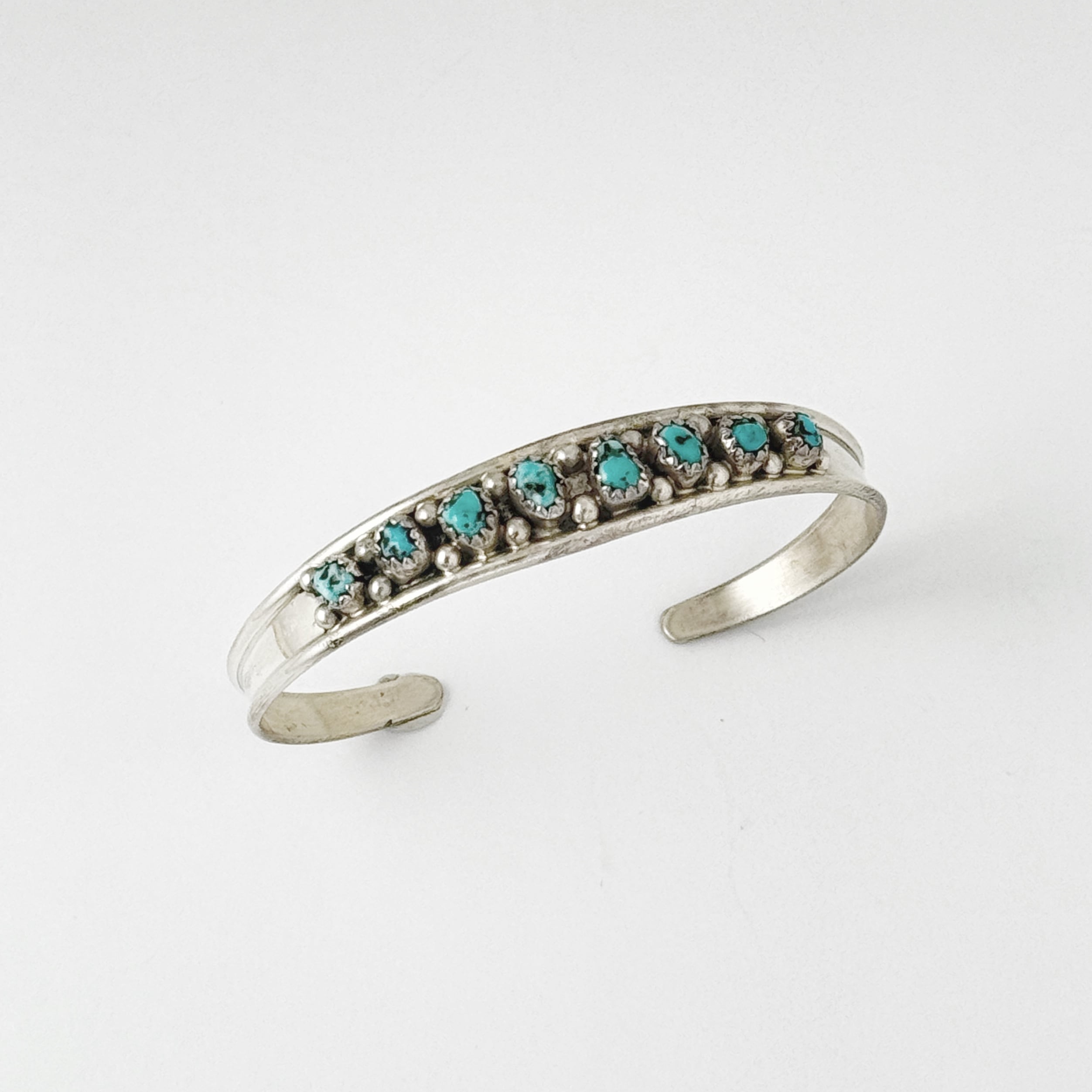 2点限定】《Indian Jewerly》8ストーン ターコイズ バングル | 【公式