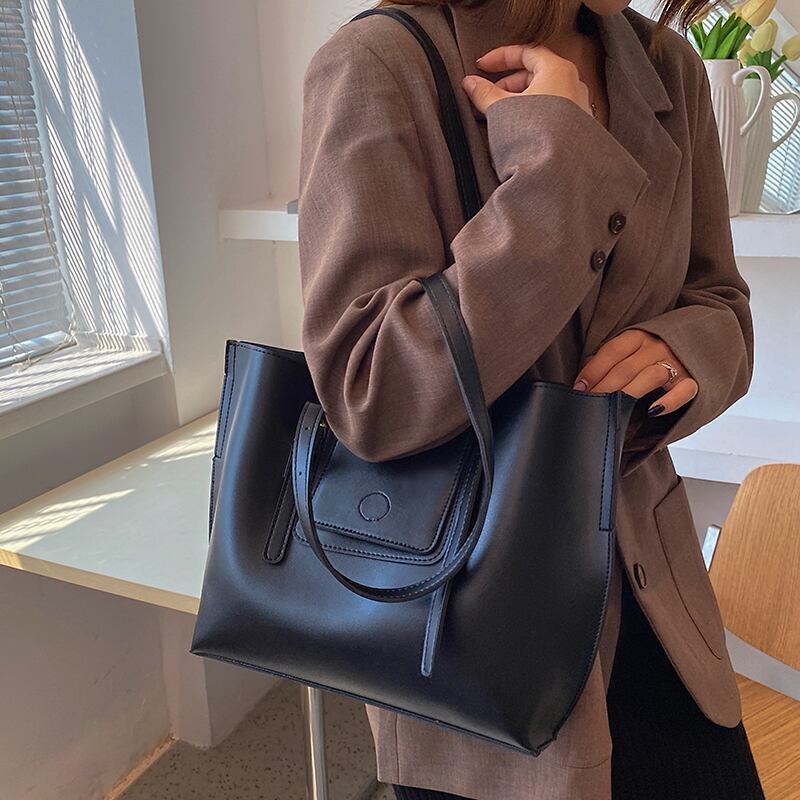 カジュアルスタンダードオータム レトロ 秋物 トートバッグ ハンドバッグ Tiancai_Wing_Bag72370108152