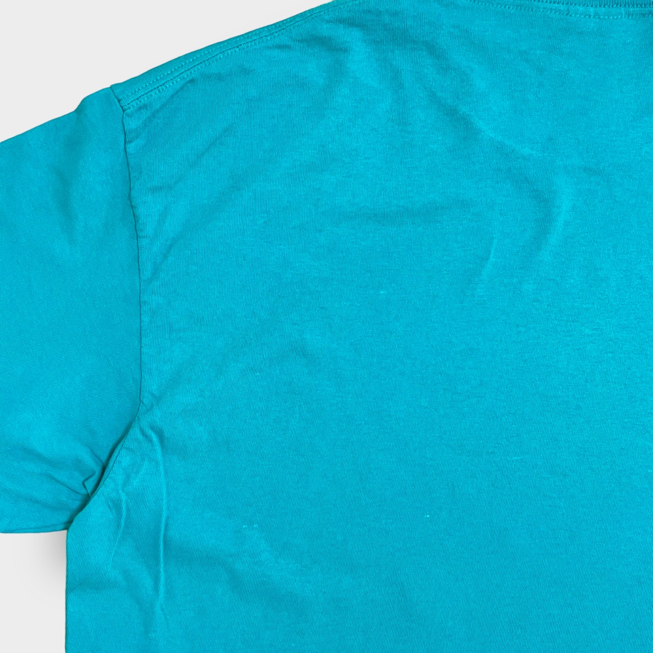 【DELTA】Splash Canyon プリント ロゴ Tシャツ XL ビッグサイズ 半袖 スプラッシュキャニオン エメラルドグリーン US古着