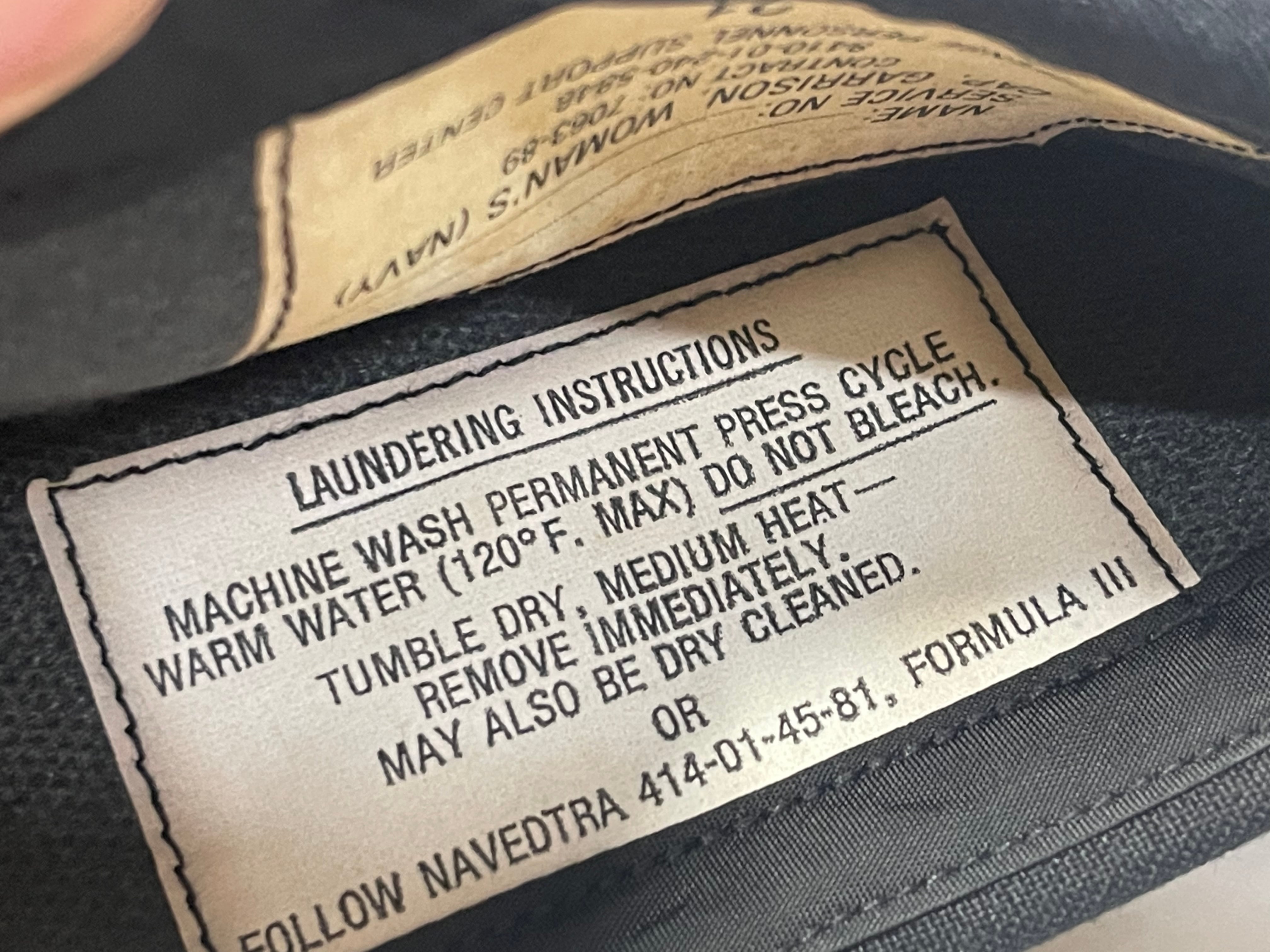 USNAVY アメリカ海軍 女性用 woman's black ギャリソン 制帽 キャップ