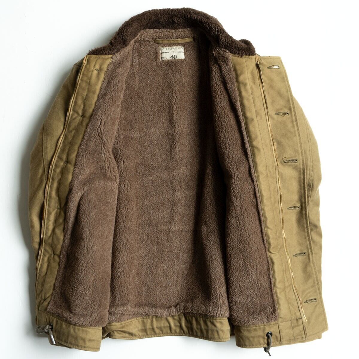 美品】THE REAL McCOY'S 【N-1 DECK JACKET 】40 デッキジャケット