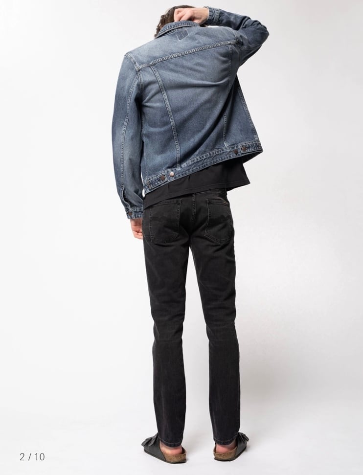 Nudie jeans ヌーディージーンズ Bobby Blue Tribe Denim G-jkt | An