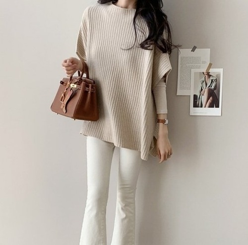 ニット ベスト ハイネック セーター 秋冬 ゆったり 体型カバー ニット 重ね着 レイヤード ニット ベスト ハイネック セーター 秋冬 ゆったり 体型カバー ニット 重ね着 レイヤード ベスト