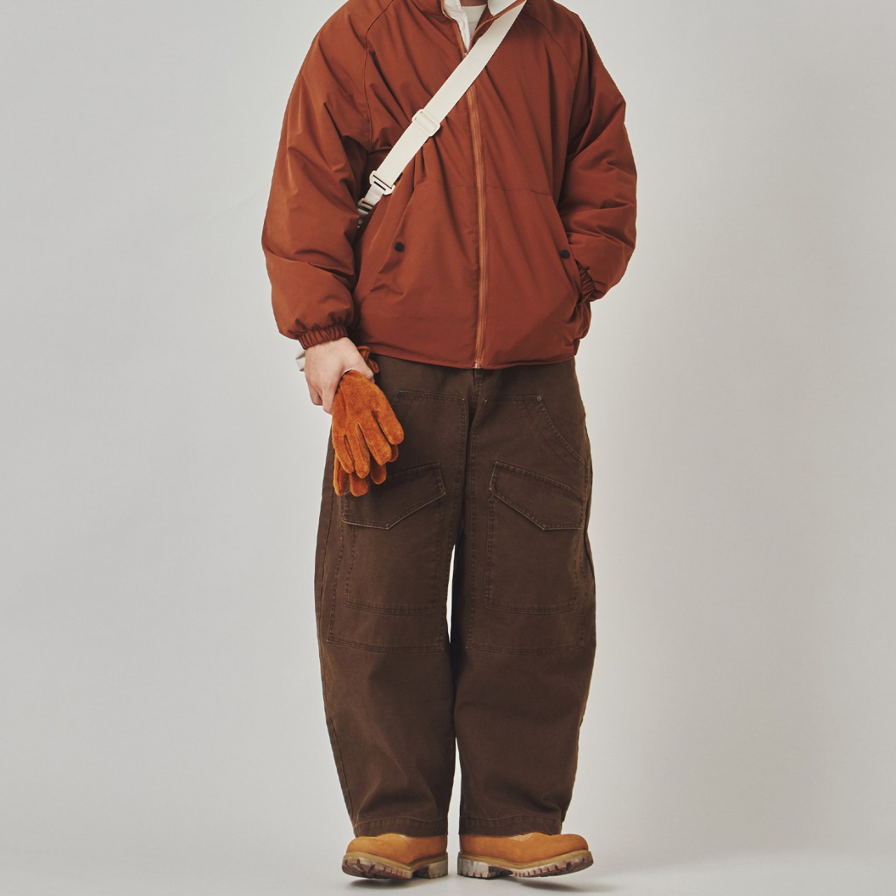 ユーティリティ ワイドカーゴトラウザーズ N3525 - 7