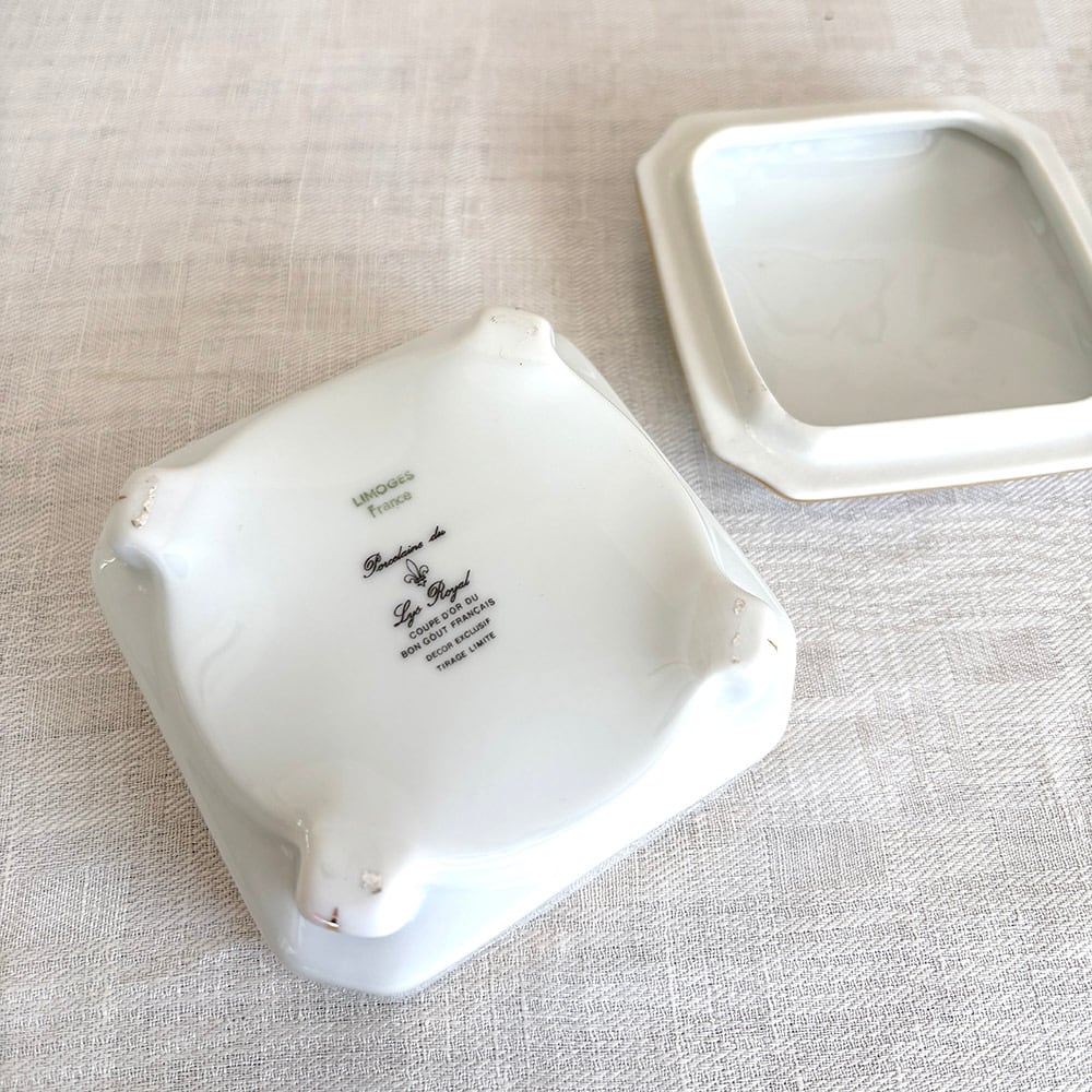 ボンボニエール リモージュ 薔薇 小物入れ ローズ ピンク 12otem13