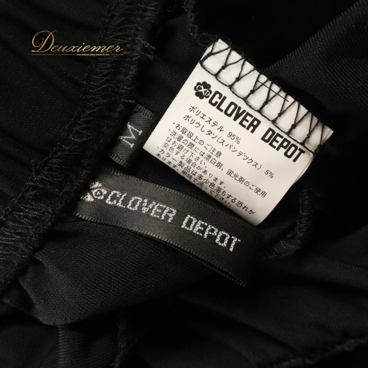 社交ダンス 衣装 CLOVER DEPOT ボトムス パンツ ズボン レッスンウェア ブラック系 黒 無地 シンプル ダンス 練習 レッスン ダンス衣装 練習着 おしゃれ かわいい 大人 上品 着回し 社交ダンス衣装 真っ黒