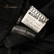 社交ダンス 衣装 CLOVER DEPOT ボトムス パンツ ズボン レッスンウェア ブラック系 黒 無地 シンプル ダンス 練習 レッスン ダンス衣装 練習着 おしゃれ かわいい 大人 上品 着回し 社交ダンス衣装 真っ黒