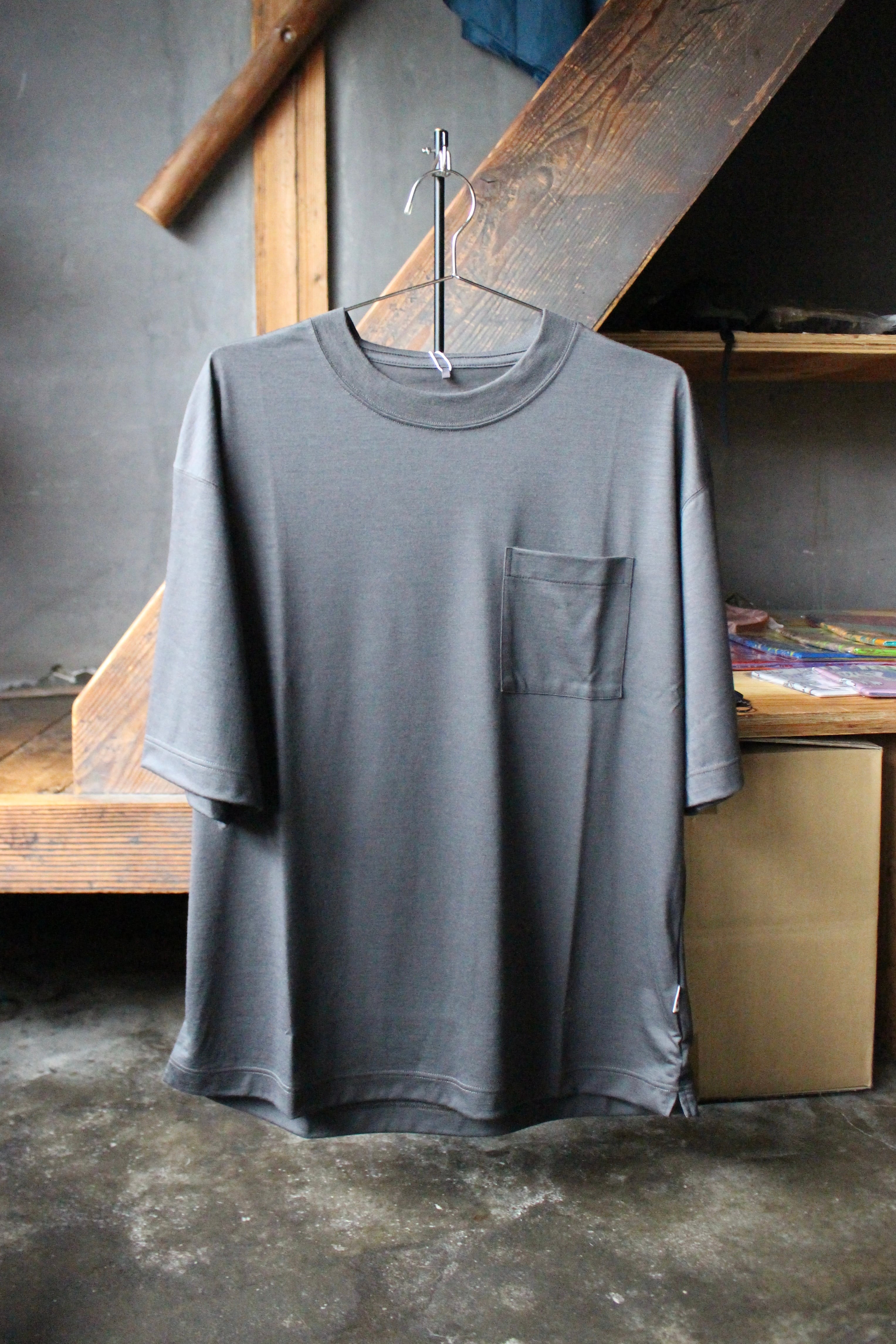 迷迭香 | WOOL HIKERS TEE | MOMOYA 山の用品店