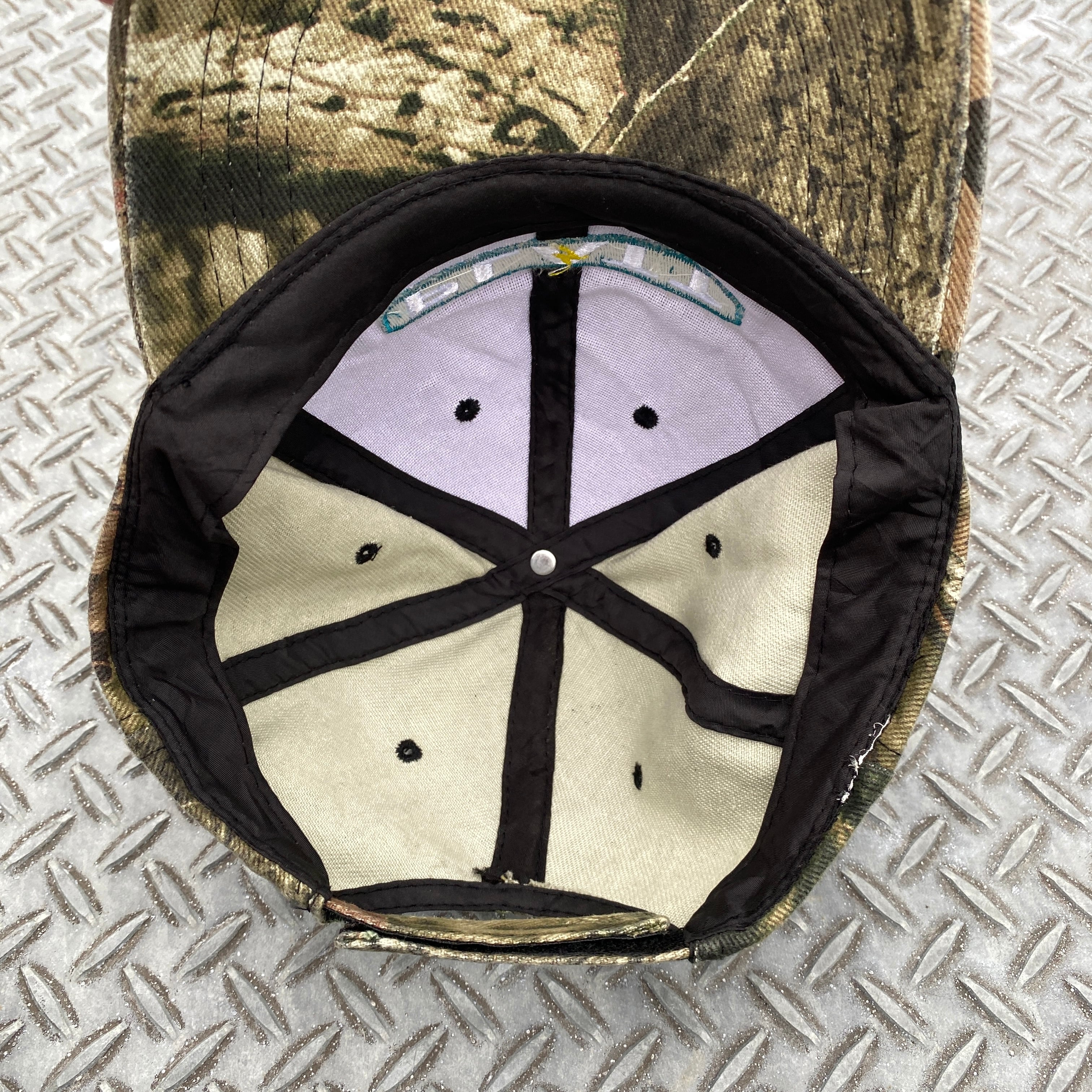 90s PLATT Electric Supply Cap CAMO | RIVERSIDE BASE