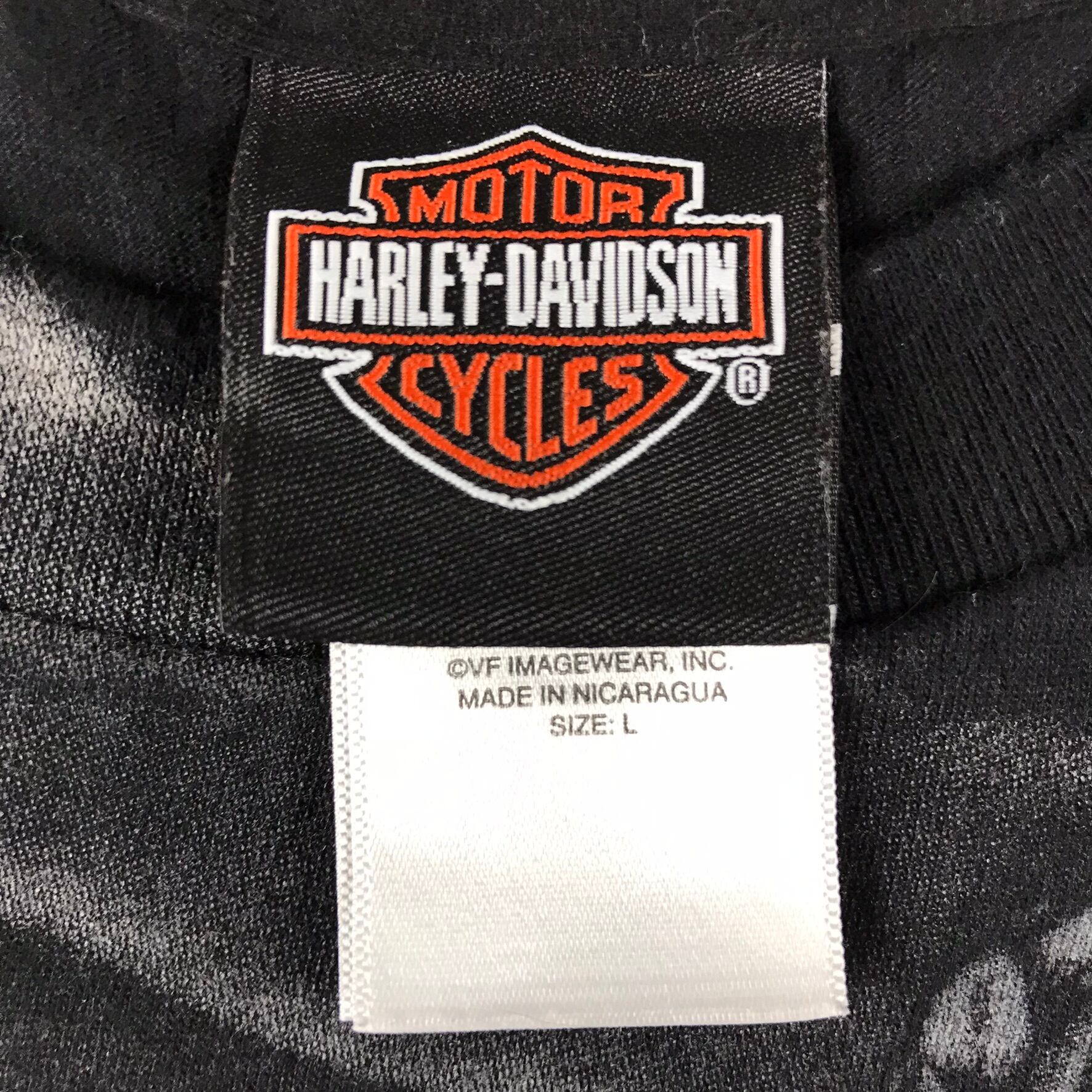 ハーレーダビッドソン Harley-Davidson モーターサイクル バイクTシャツ USA製 メンズXL /eaa163879