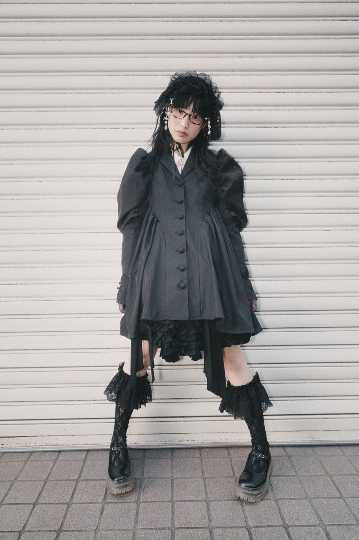 HEIHEI 見やすい ヘッドドレス ブラック