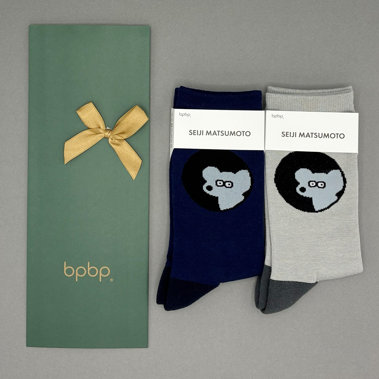 【SOCKS 2 PAIR GIFT SET】SEIJI MATSUMOTO ソックス2足ギフトセット