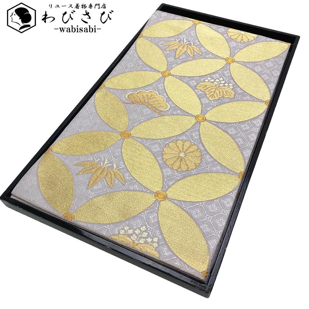 しつけ付き色無地 色無地 一つ紋 未使用品 しつけ糸付き 533の通販 by ゆらりみち｜ラクマ