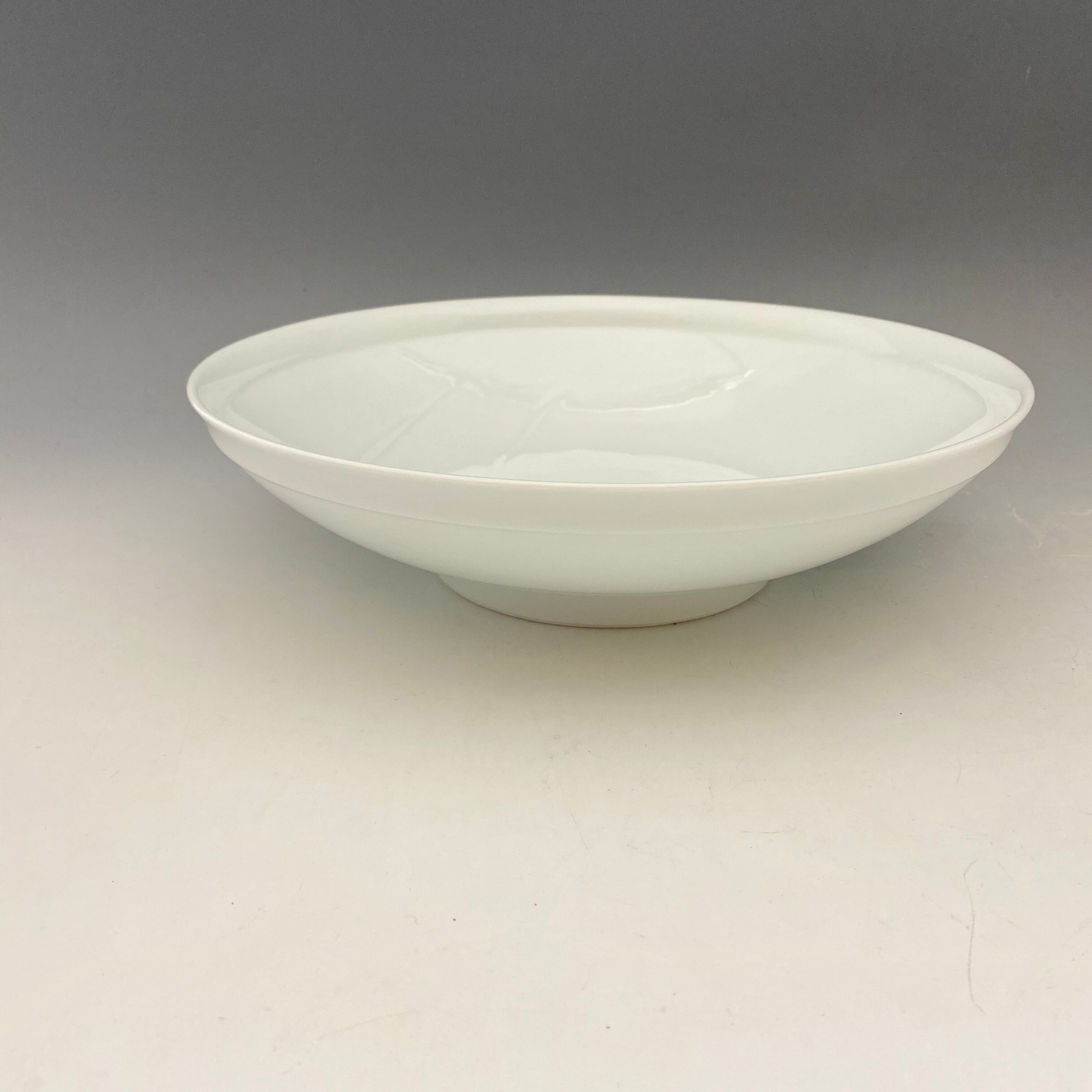 有田 中仙窯中尾恭純白磁深皿5枚組 中仙窯