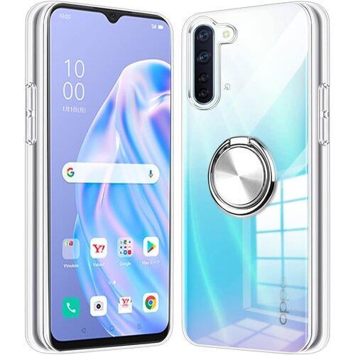 新品》 Oppo Reno3 a ケース クリア リング付き 耐衝撃 Oppo Reno3a 