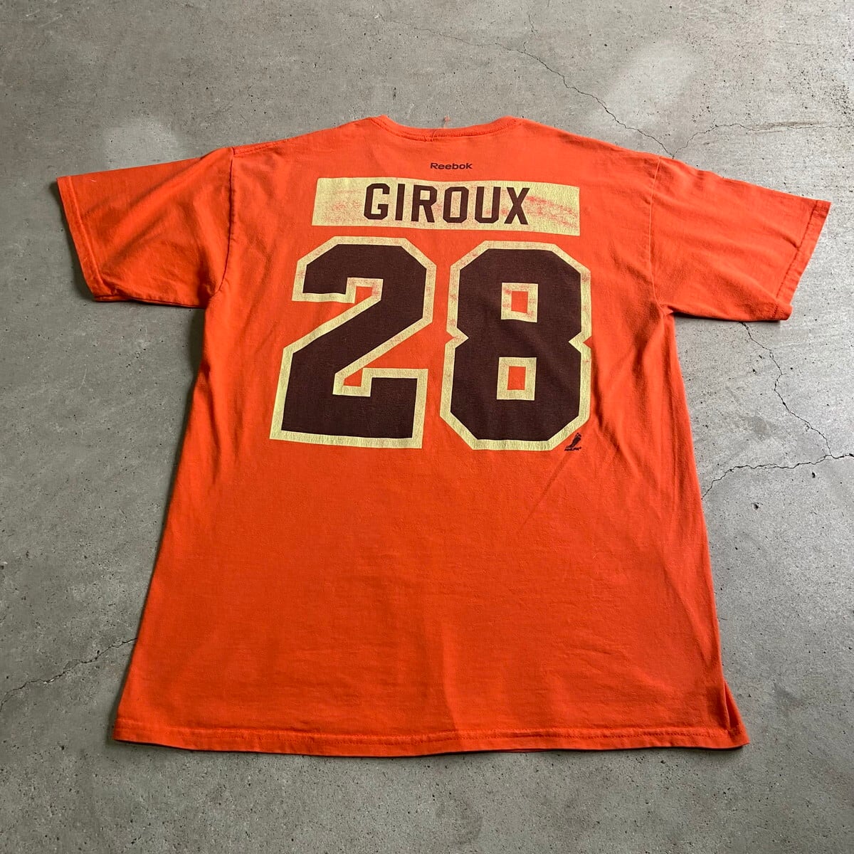 リーボック NHL フィラデルフィア・フライヤーズ チームロゴ プリントT 