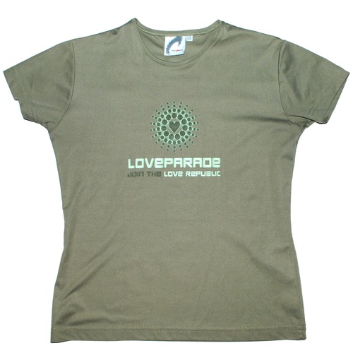 『LOVE PARADE』 2000 vintage stretch T-SHIRT