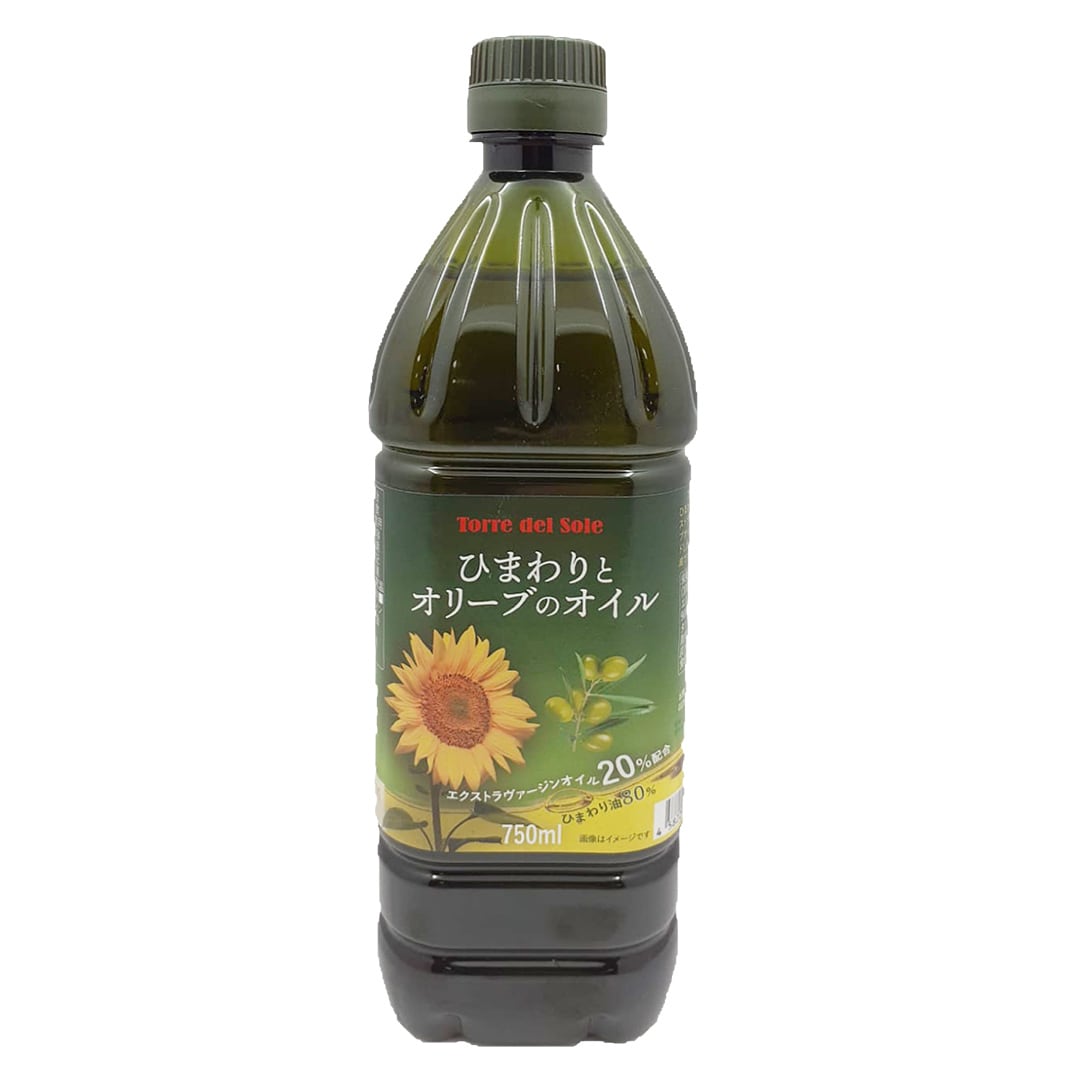 トッレ・デル・ソーレ TDS ブレンドオイル(ひまわりとオリーブのオイル) 750ml