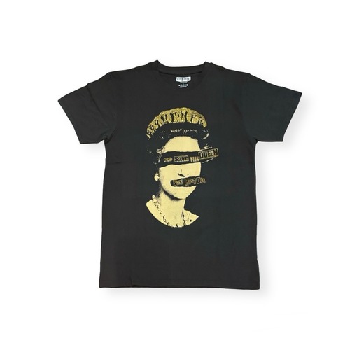 【SEX PISTOLS】Sex Pistols T-shirts  Jamie Reid デザイン (BLACK)  セックスピストリズ Tシャツ