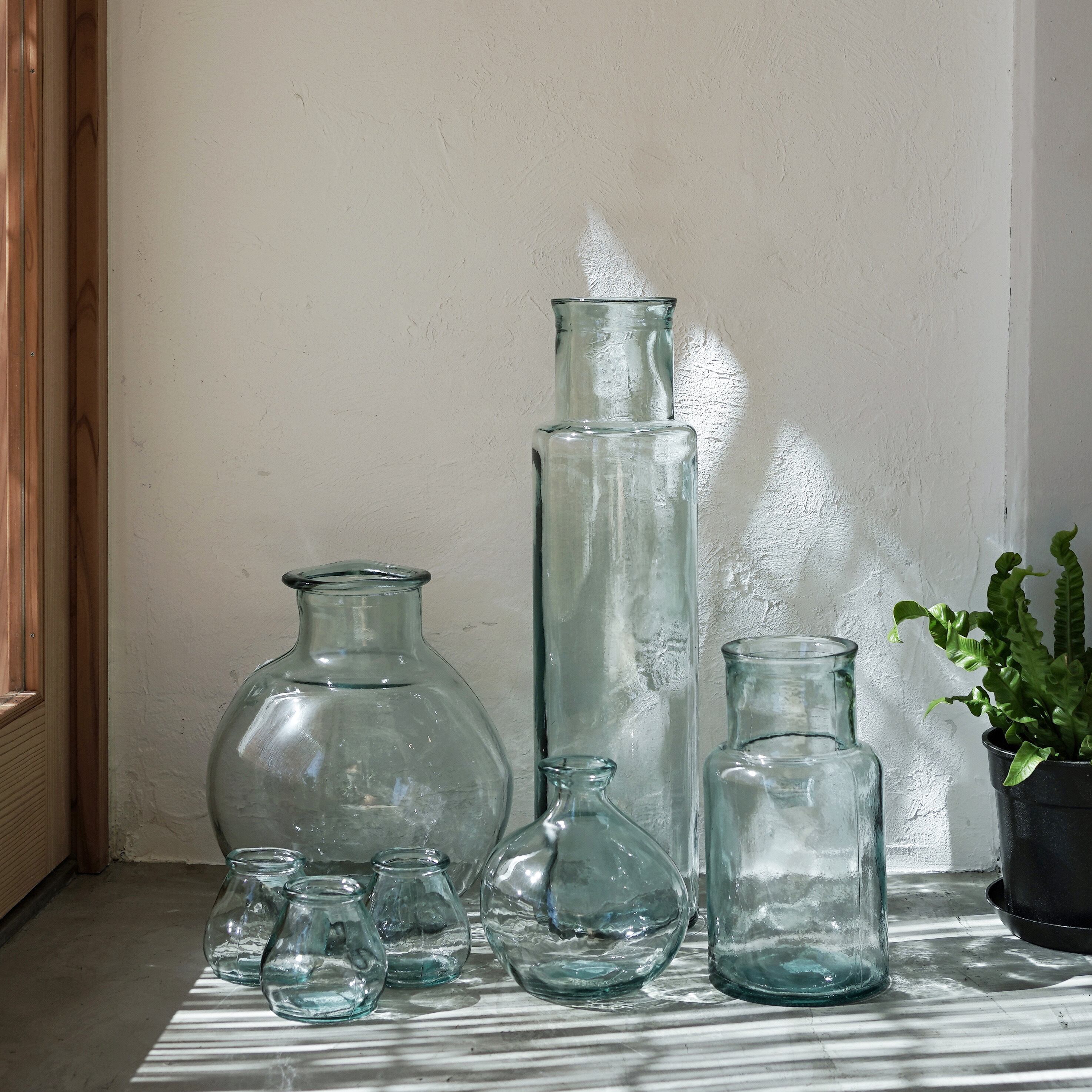VALENCIA RECYCLE GLASS リサイクルガラス ミニフラワーベース CERO