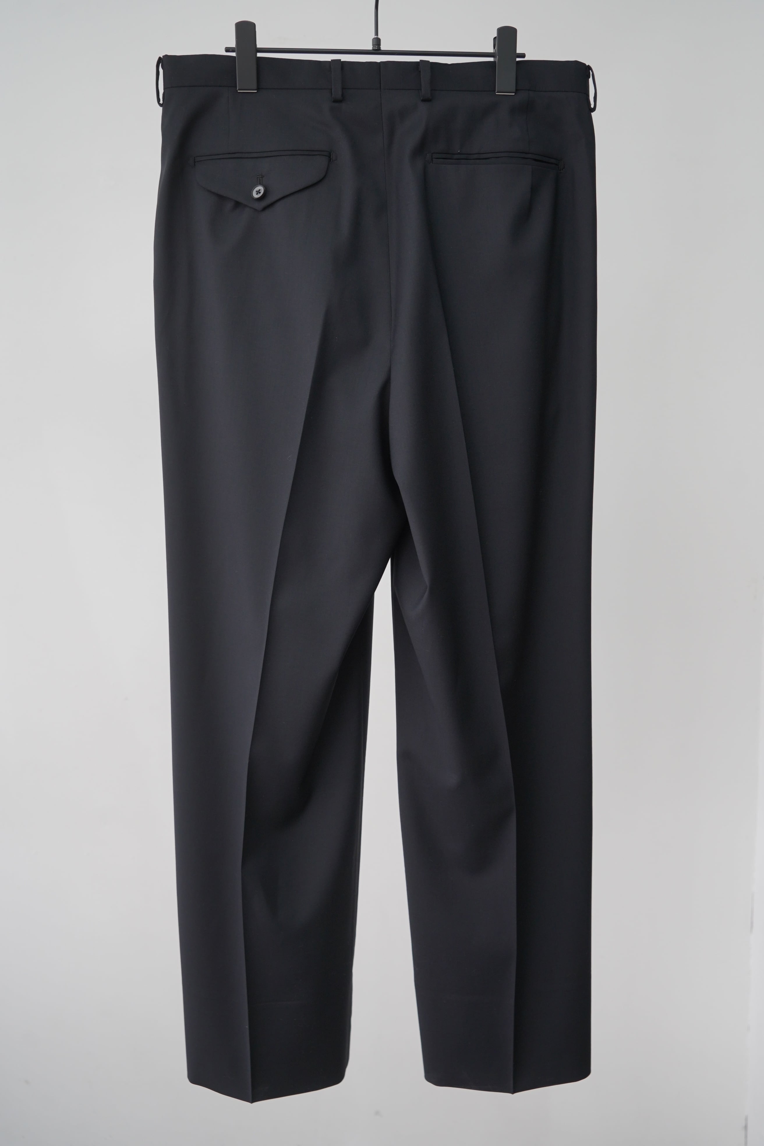 MAATEE & SONS × LiNN EX . 俺たちのスラックス MAATEE&SONS / EX.俺たちのスラックス WOOL SILK(BLACK) | LiNN
