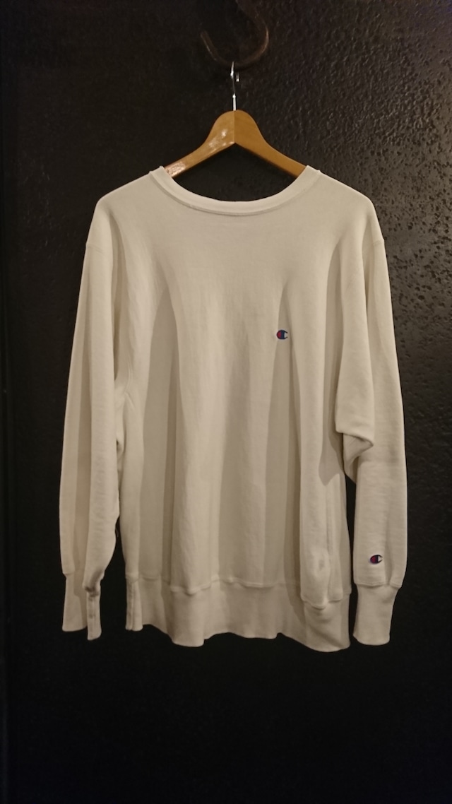 1990s "CHAMPION REVERSE WEAVE" White Color