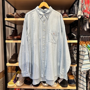 ⓃRALPH LAUREN BIG SHIRT CHAMBRAY