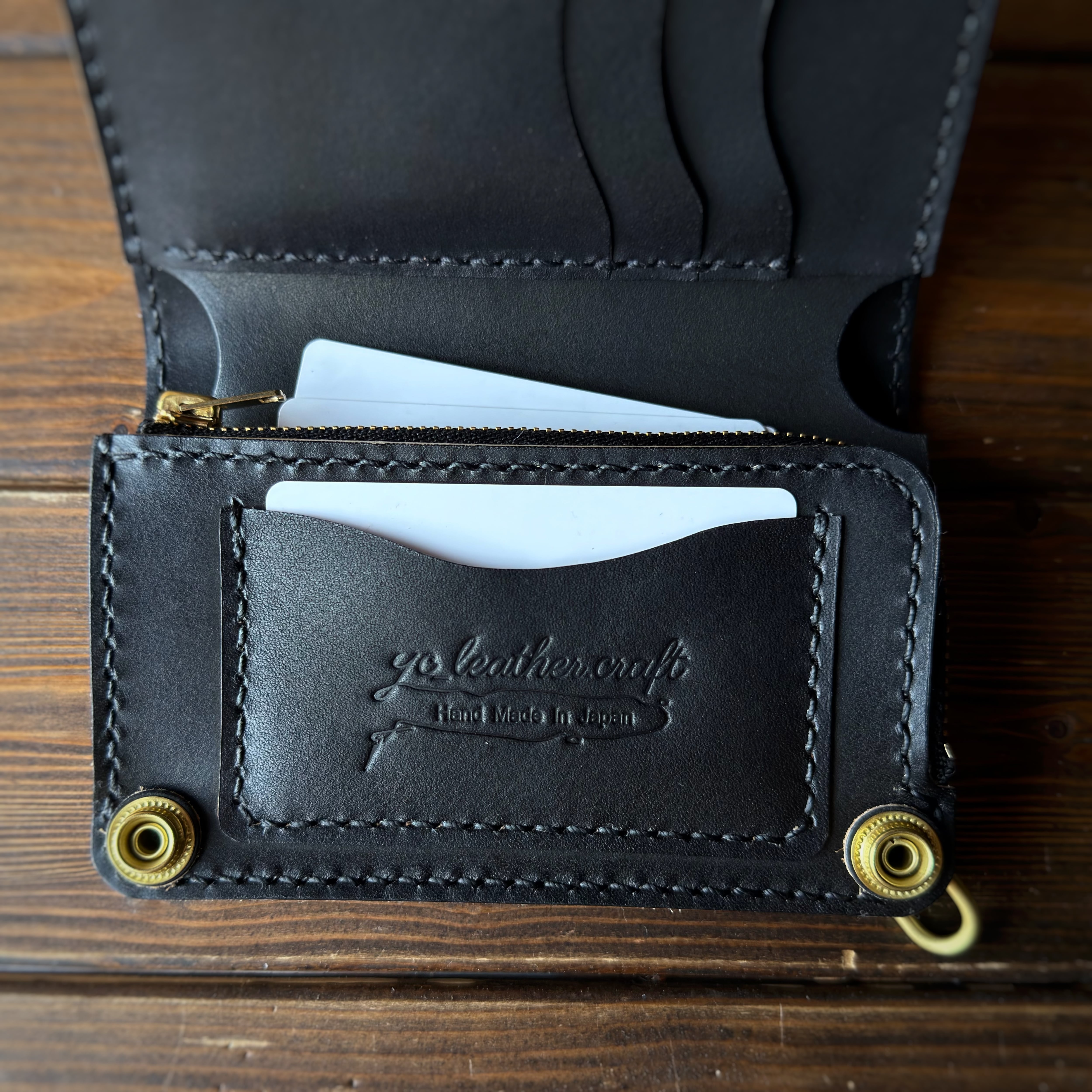 カスタムオーダー Trucker Wallet-09Ⅱ】 | yc_leather.craft
