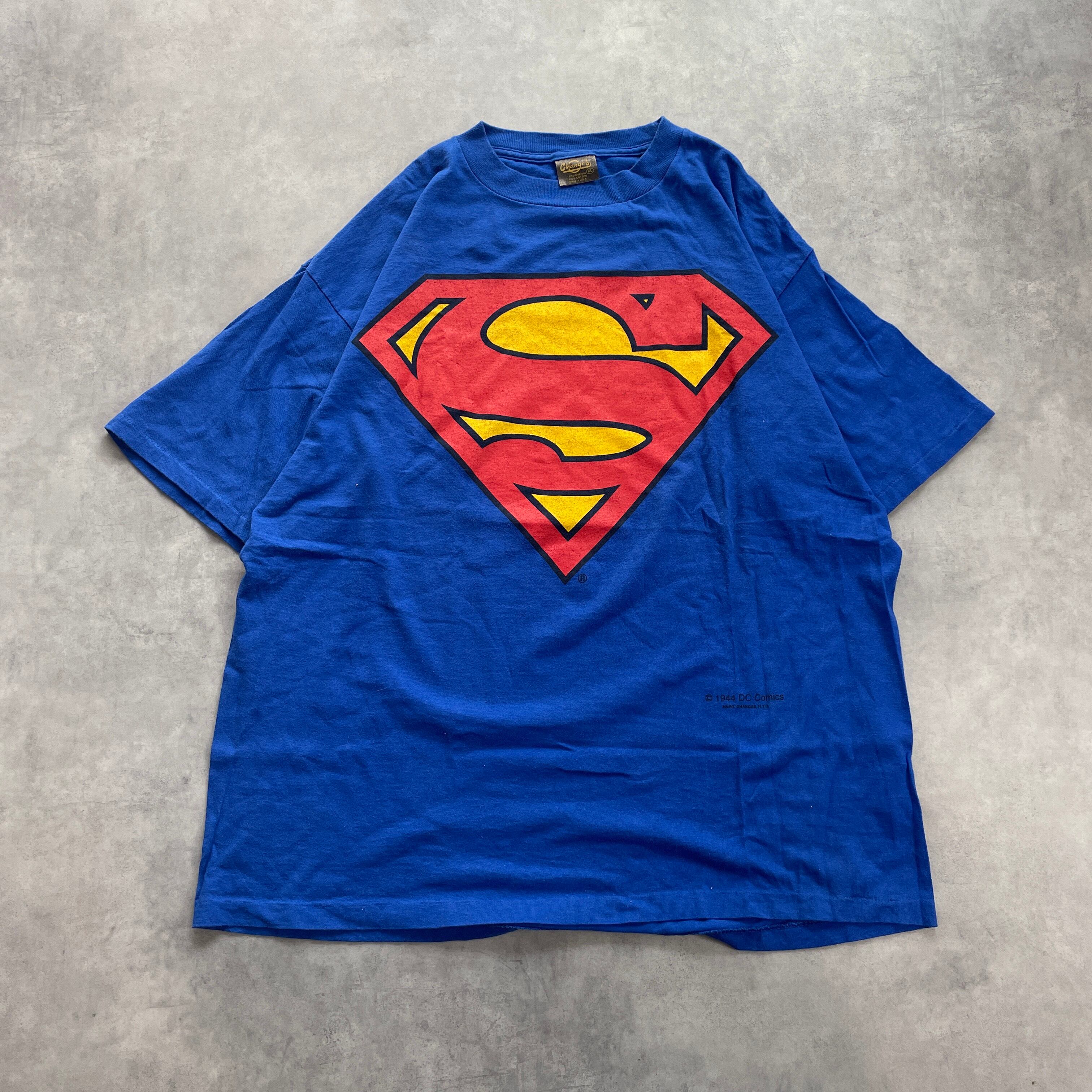 90s USA製 Superman スーパーマン changesタグ Tシャツ