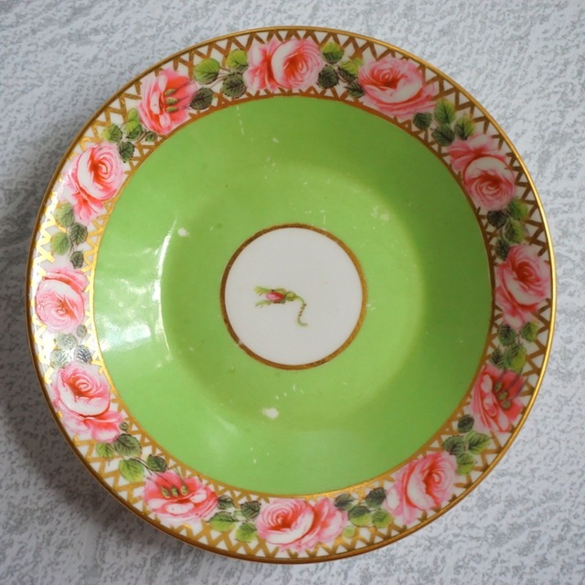 【ロイヤルクラウンダービー】1860年代製 デミタスカップ＆ソーサー ６客セット