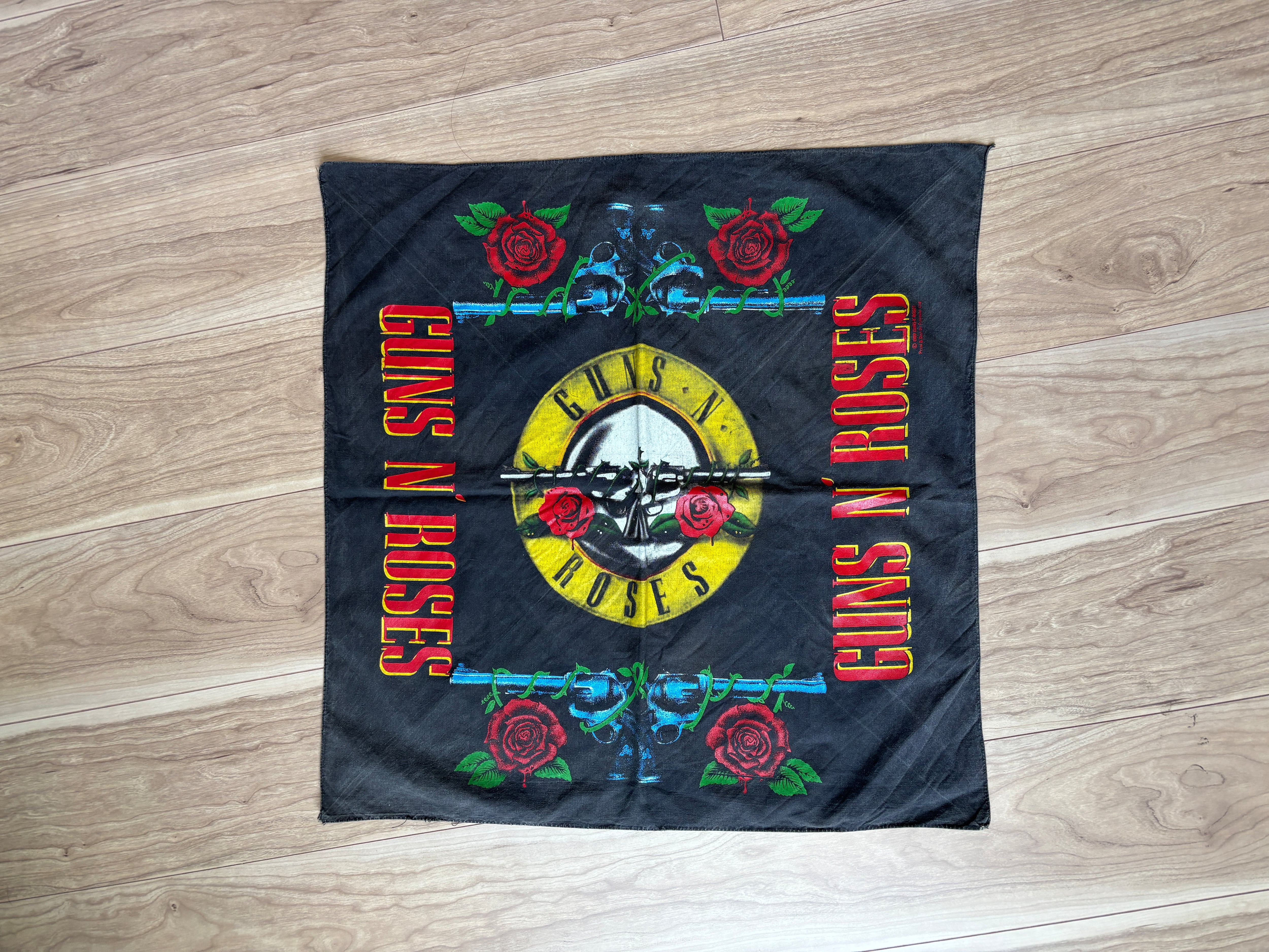 値下げ★Guns N' Roses★1989年製 1989' Guns N' Roses Bandana | rashapdoruda